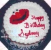 Elmo Round Cake