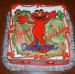 Elmo Goes for a Walk Cake