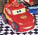 Lightening McQueen 3D Cake