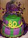 Mardi Gras Cake