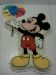 Mickey Mouse Cake with Balloon 

Bouquet