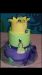 Princess Tiana and the Frog Cake