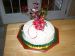 Round Christmas Cake