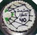 Spiderweb Birthday Cake Decoration Idea