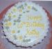 Flower Birthday Cake Photo