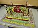Car At The Garden Cake