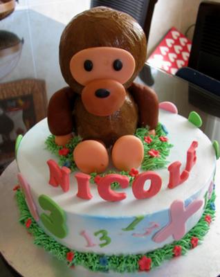 3D Baby Milo Cake