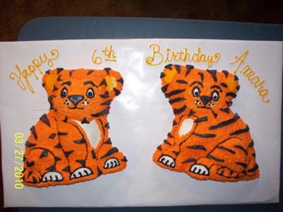 Tiger Cakes