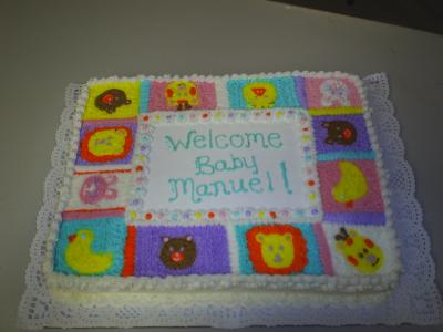 Animal Quilt Cake