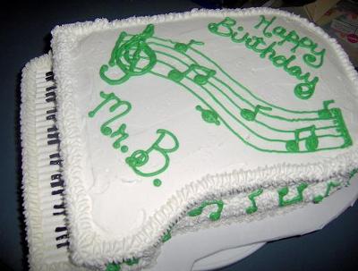 Piano Cake