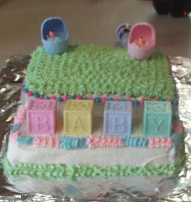 Baby Block Cake