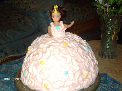 Barbie Doll Cake