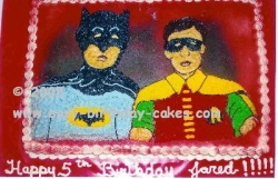 batman picture cake