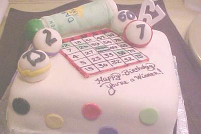 Bingo Cake