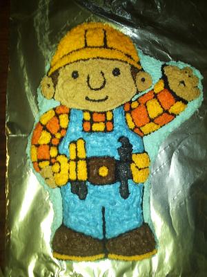 Bob The Builder Cake