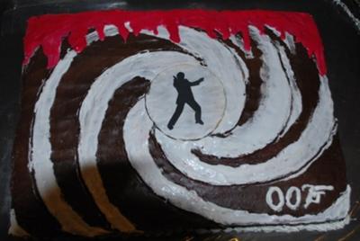 James Bond Cake