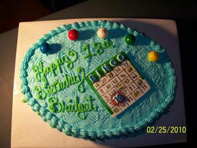 Bingo Cake