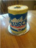 Busch Beer Can Cake