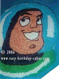 cartoon birthday cake