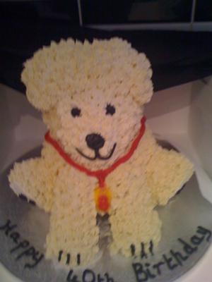 Bichon Frise Cake