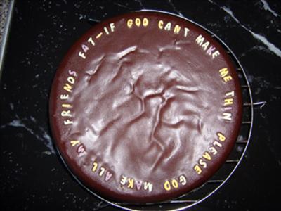 Chocolate Humor Cake