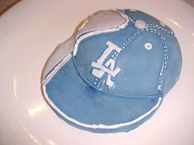 Dodger Hat Cake