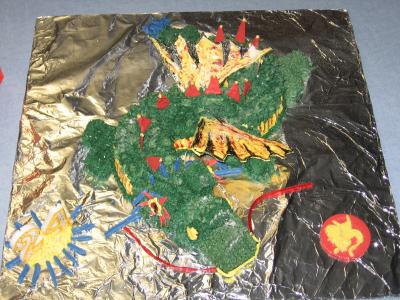 Dragon Birthday Cake