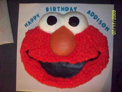 Elmo Cake