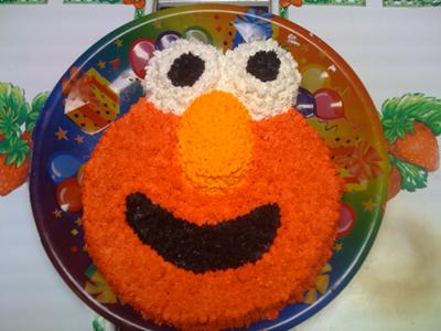 Elmo Cake