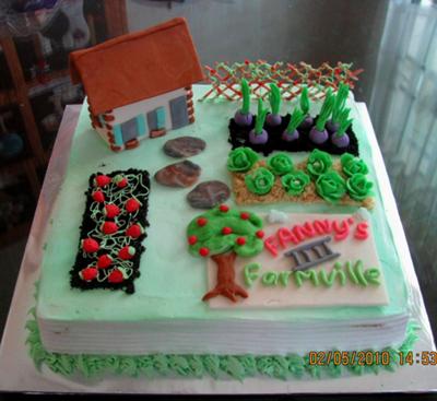 Farmville Cake