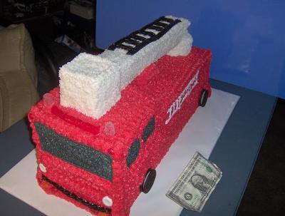 Birthday Cake Ideas: How to Make a Fire Truck Birthday Cake - YouTube