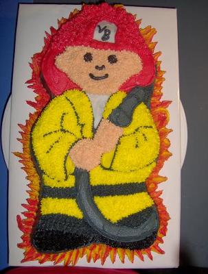 Fireman Cake