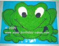 frog cake