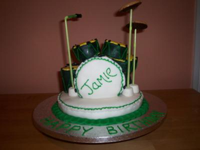 Drum Set Cake