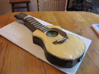 Guitar Cake