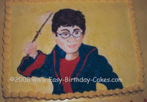 harry potter cake