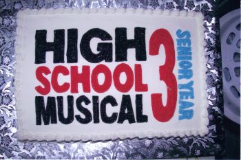 High School Musical 3 Cake