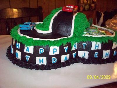 Race Track Cake