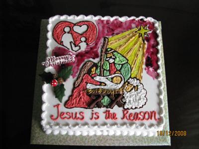 Jesus is the Reason Cake
