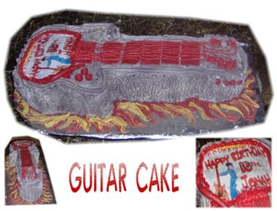 Guitar Cake