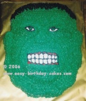 Hulk Cake