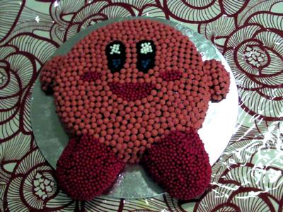 Cute Kirby Cake