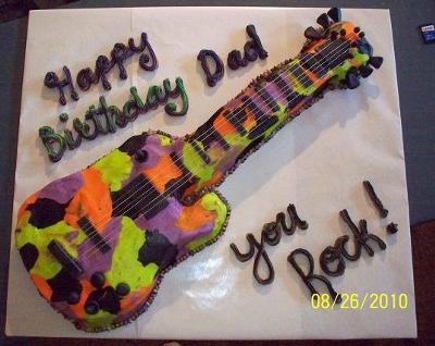 Guitar Cake