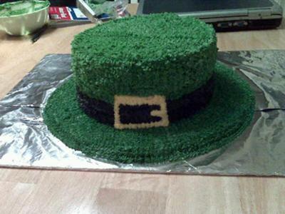 Leprechaun Hat Cake