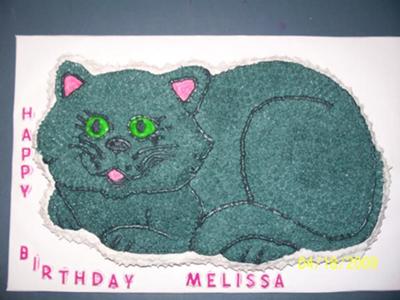 Melissa's Cat Cake