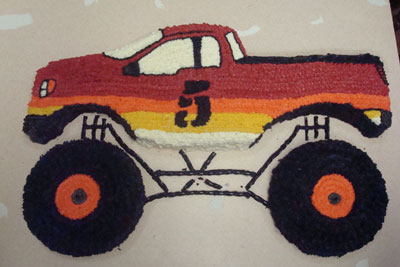 Monster Truck Cake '08