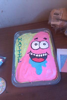 Patrick Star Cake