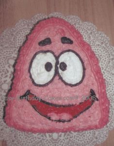Patrick Star Birthday Cake