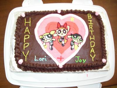 Power Puff Girls Birthday Cake