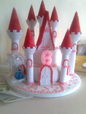 Princess Castle Cake